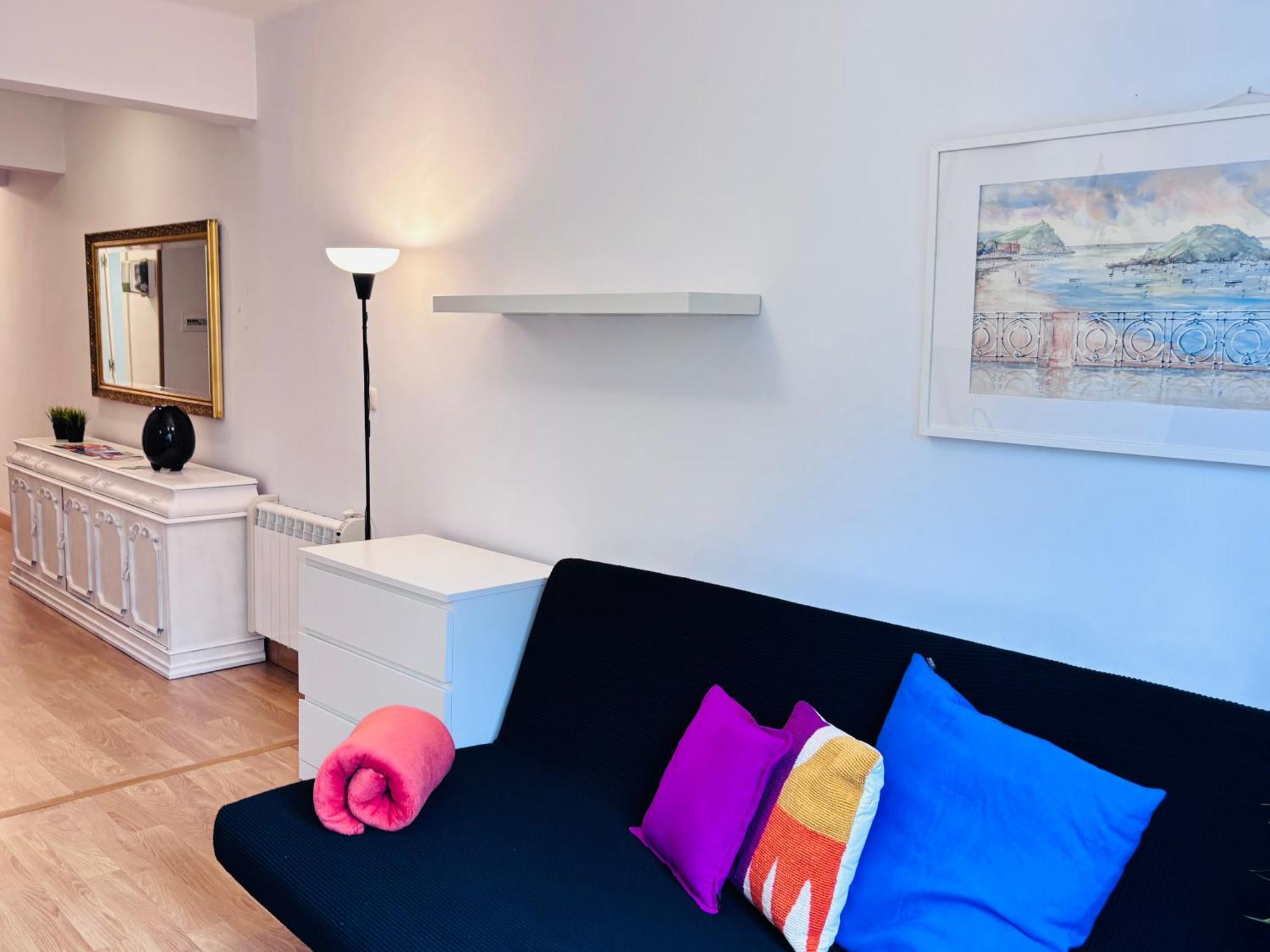 Apartamento Coqueto En Gros San Sebastian Bagian luar foto